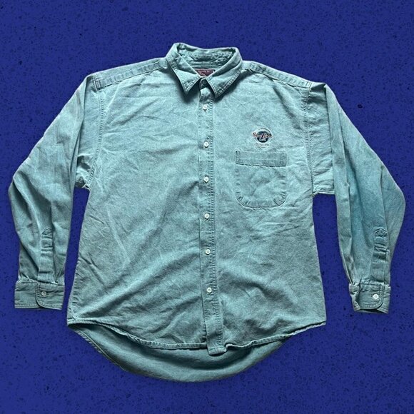 Hard Rock Cafe Other - Vintage Hard Rock Cafe Button Shirt Oxford top quality piece